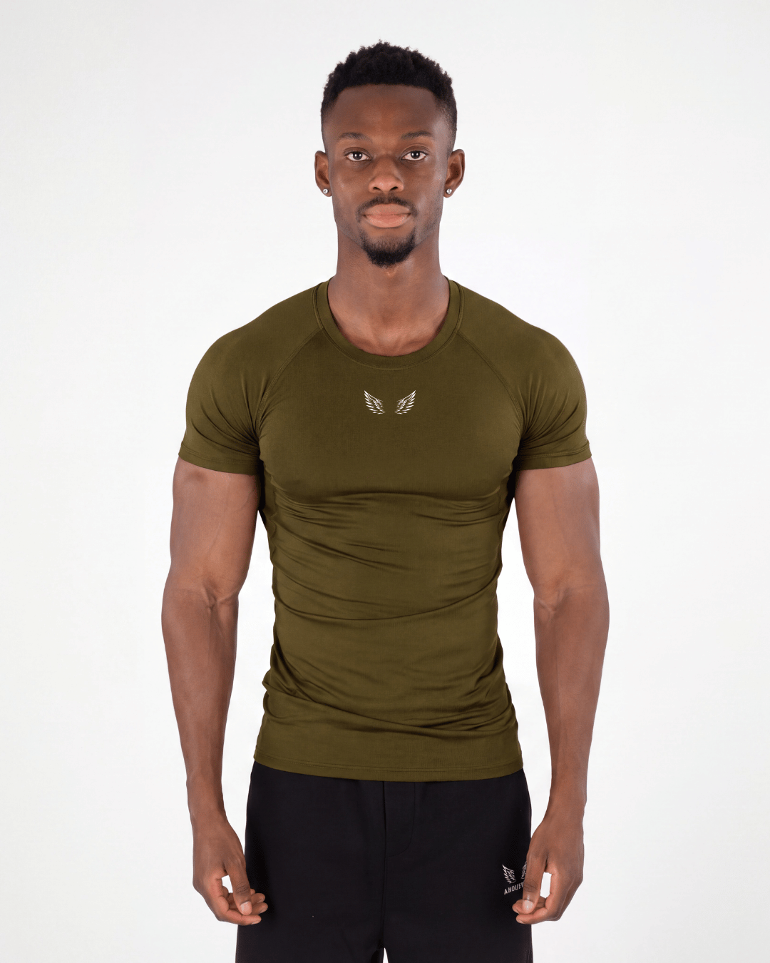 Angel Compression Shirt – Heather Blue