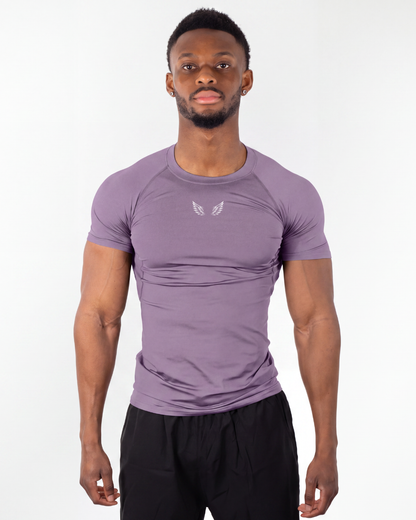 Angel Compression Shirt – Heather Blue